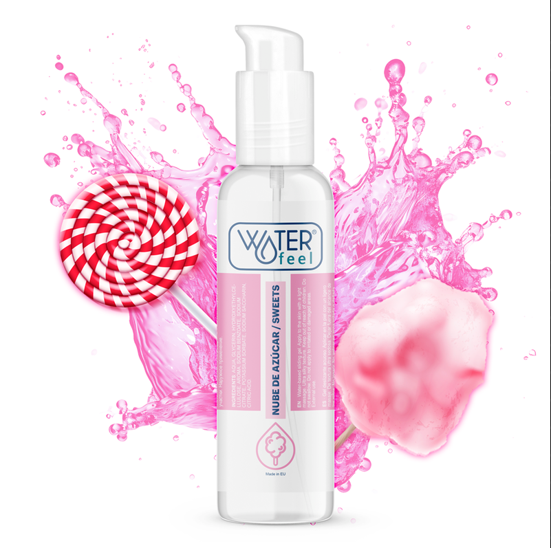 Lubrifiant Aromatisé Base Eau Fraise ou Passion 175 ml - Waterfeel