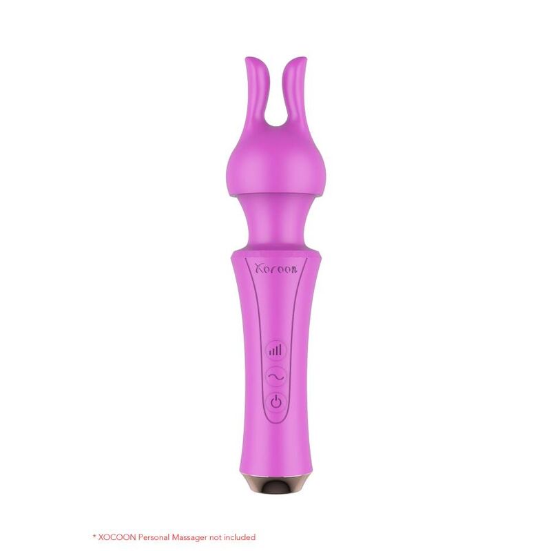 Accessoires Masseur Personnel Embouts Silicone Point G et Clitoris - Xocoon