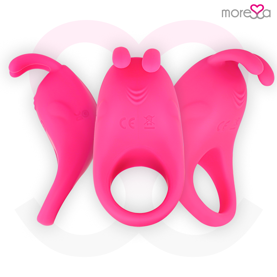 Anneau Vibrant Brad Stimulateur Clitoridien Rabbit - Silicone - Moressa