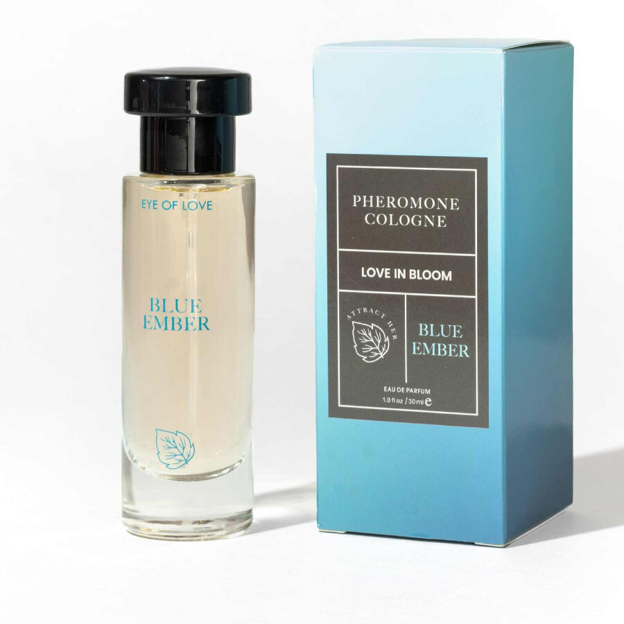 Aphrodisiaque Parfum Blue Ember aux Phéromones - Eye Of Love