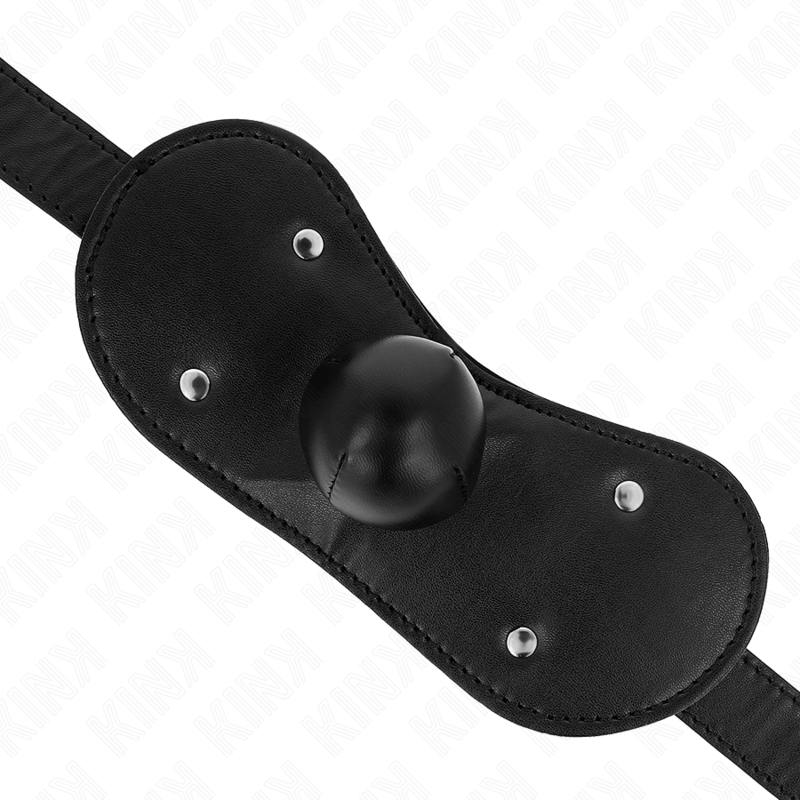 Bâillon Boule BDSM Réglable Serrure 42-60 cm Silicone - Kink
