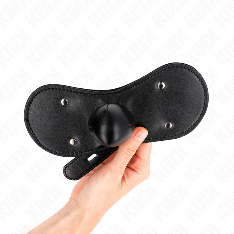 Bâillon Boule BDSM Réglable Serrure 42-60 cm Silicone - Kink