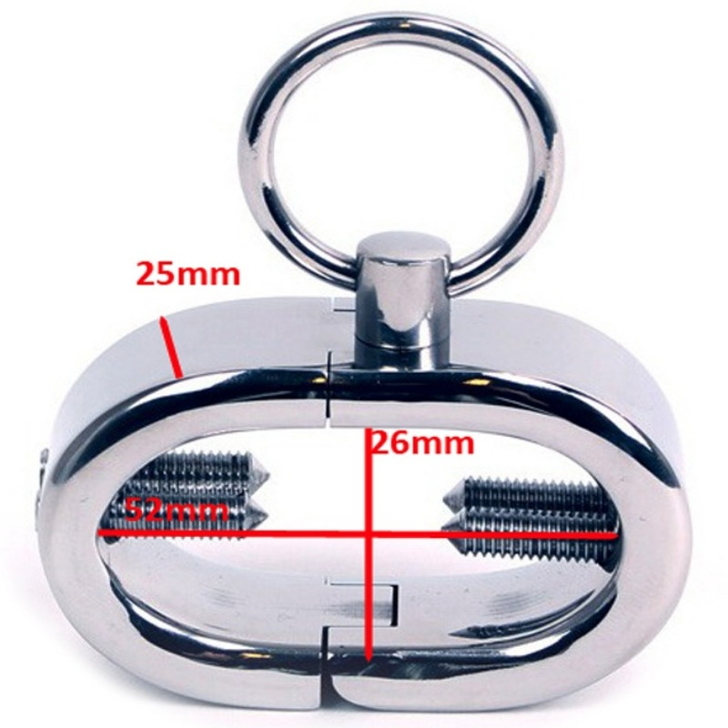 Ball Stretcher Métal Ovale 4 Vis Ajustables avec Anneau - Metal Hard