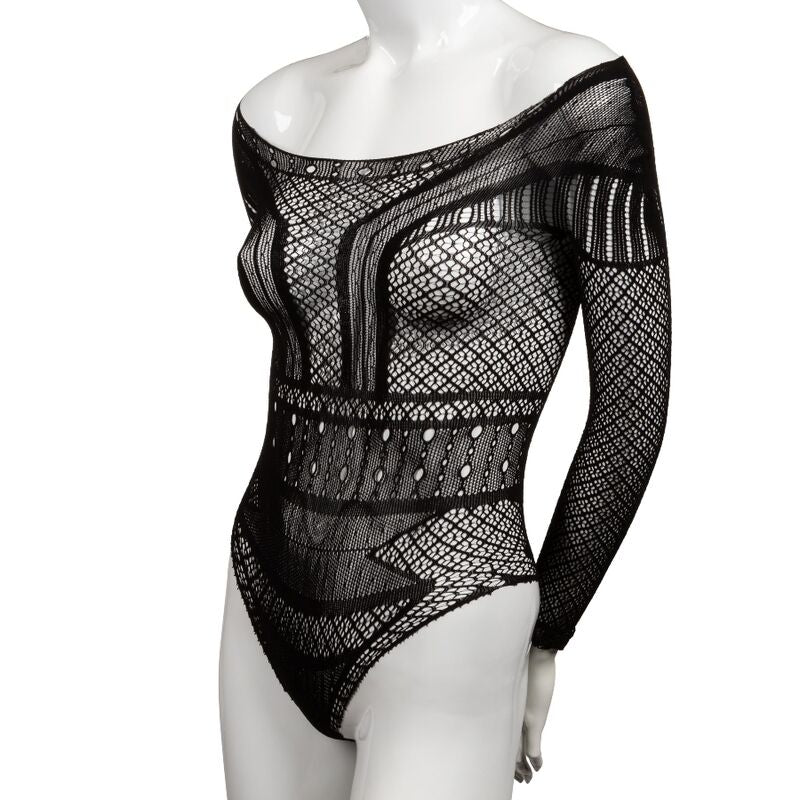 Body Sexy Épaules Dénudées Scandal Maille Respirante Taille Unique - CalExotics