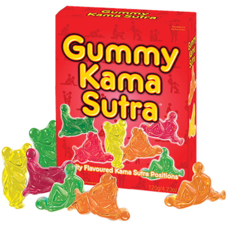Bonbons Kamasutra Gummies Fruités Postures Coquines 120g - Spencer & Fleetwood