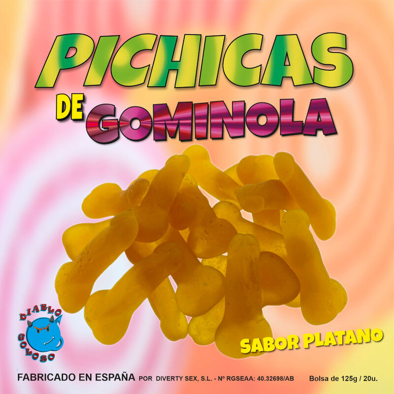 Bonbons Moelleux Forme Seins ou Pénis 4 Goûts - Diablo Goloso