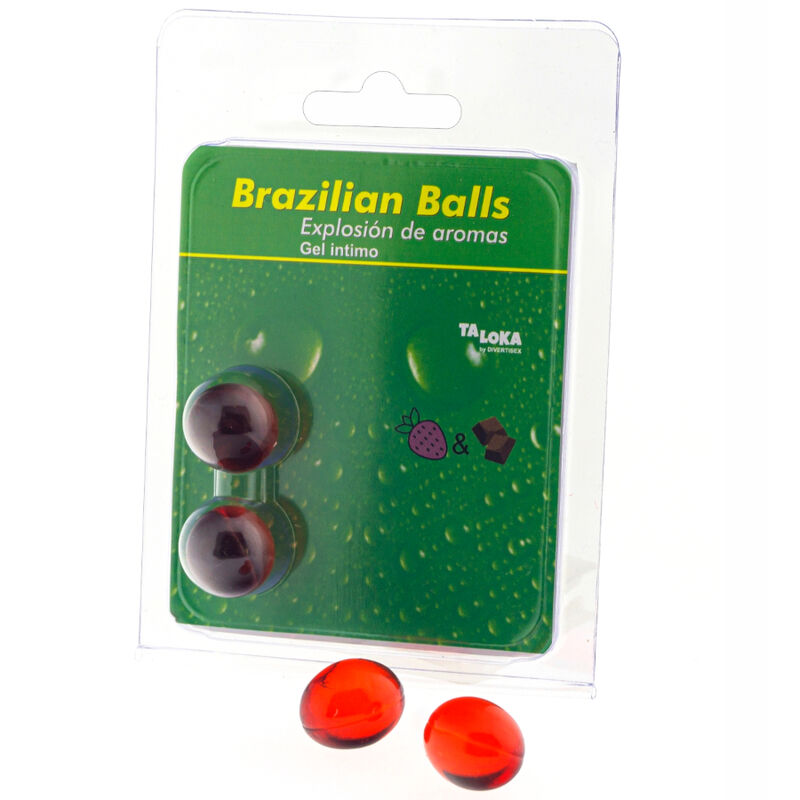 Boules Brésiliennes Comestibles Gel Intime Aromatisé Saveurs - Taloka