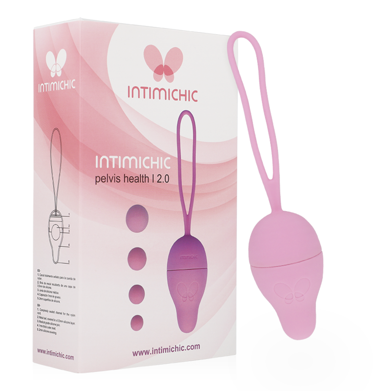 Boules de Geisha Pelvis Health I 2.0 Rééducation Pelvienne 4 Poids - Intimichic