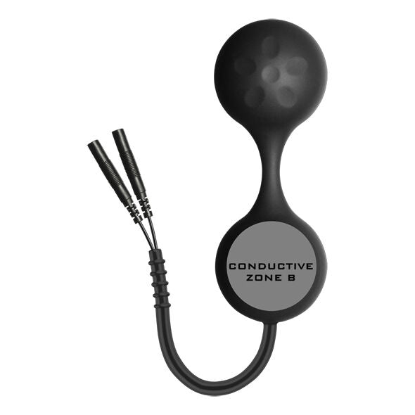 Boules de Kegel Électrostimulation Lula Silicone Bipolaire Noir - ElectraStim