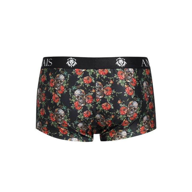 Boxer Homme Power Coupe Sportive Imprimé Roses & Têtes de Mort - Anais Men
