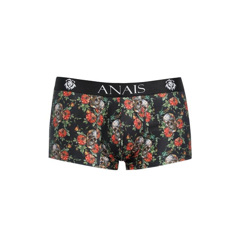 Boxer Homme Power Coupe Sportive Imprimé Roses & Têtes de Mort - Anais Men