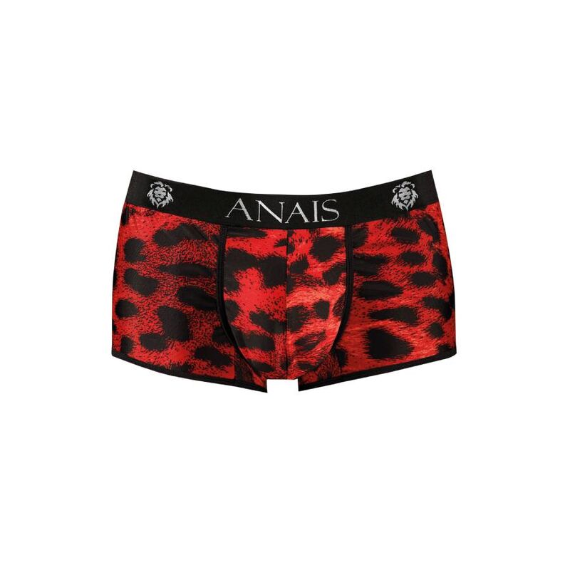 Boxer Homme Savage Microfibre Rouge Imprimé Animal Coupe Sportive - Anais Men