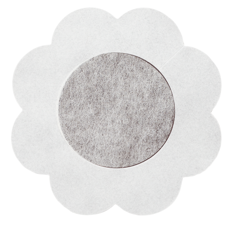 Cache-Tétons Adhésifs Fleur Réutilisables Pack de 3 Taille M - Bye Bra
