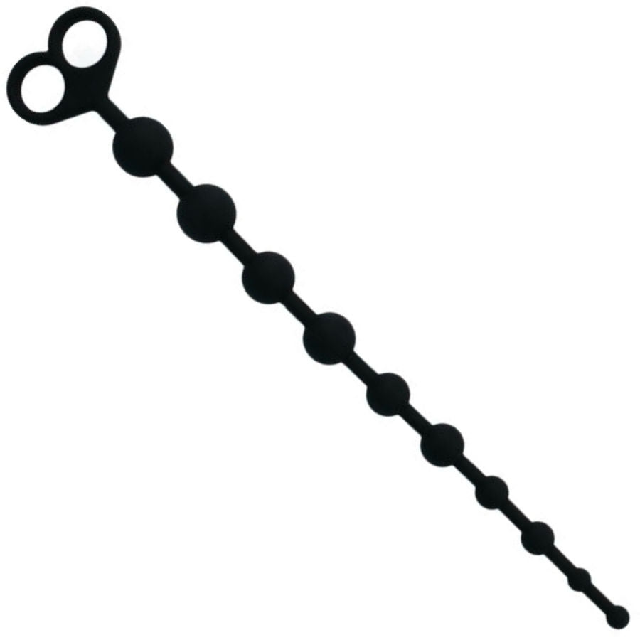 Chapelet Anal Jaiden en Silicone Doux - Hypoallergénique - Intense