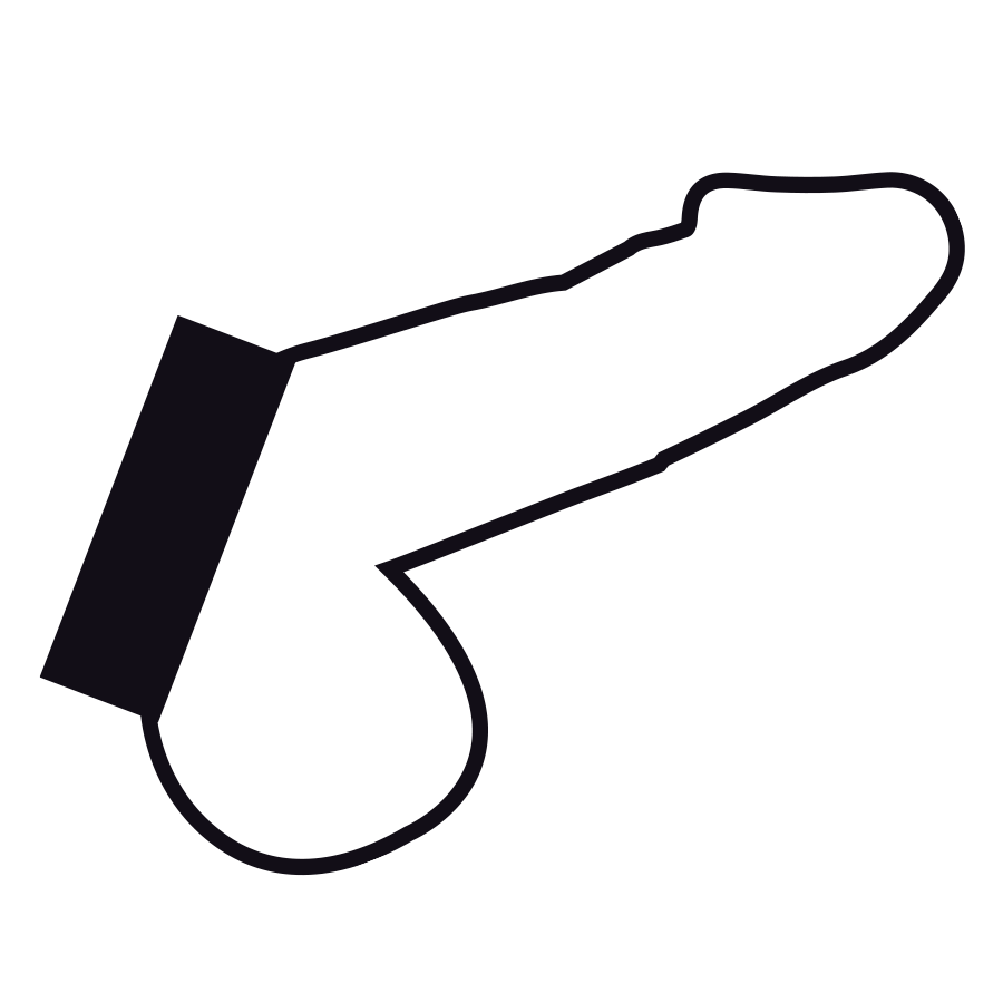 Cockring Cuir Réglable 5 Positions Sangle à Pénis Sans Nickel - Darkness