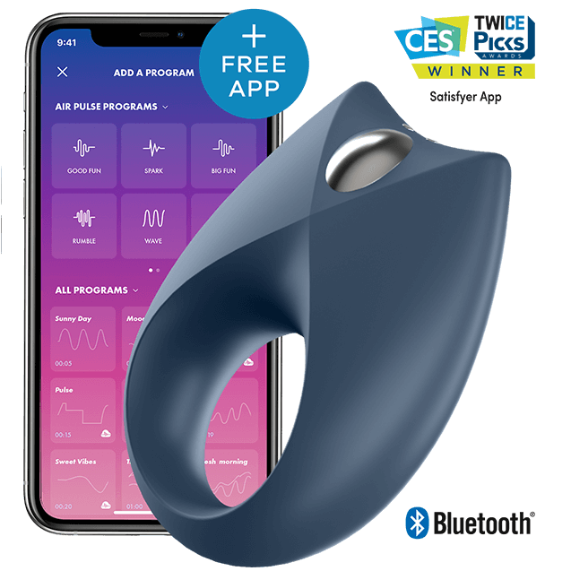 Cockring Vibrant Connecté Royal One Bluetooth Application Satisfyer