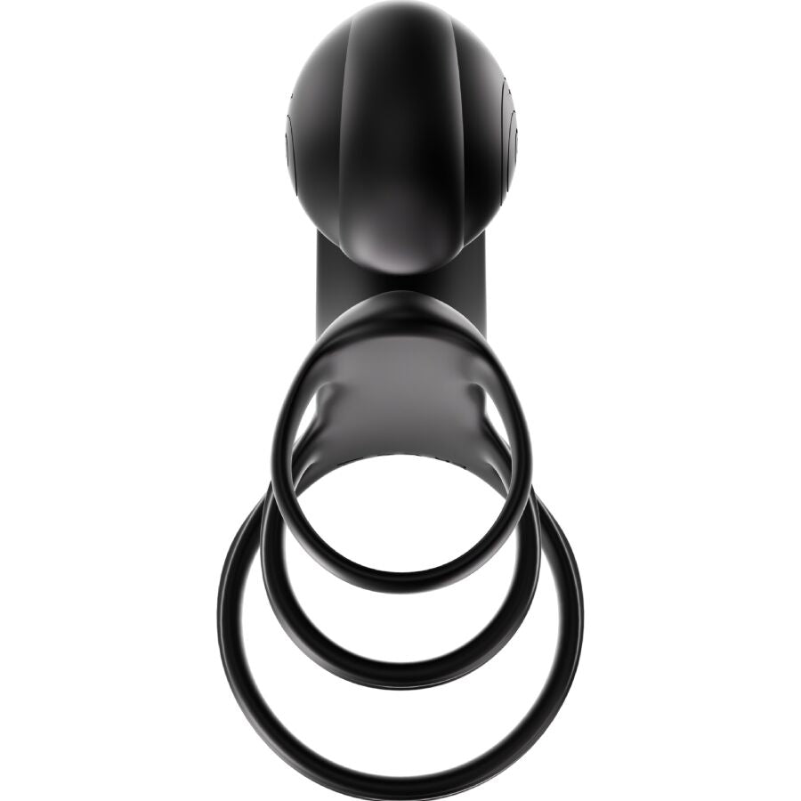 Cockring Vibrant Couple Jovi Arc Télécommande Sans Fil 2 Moteurs - Snail Vibe