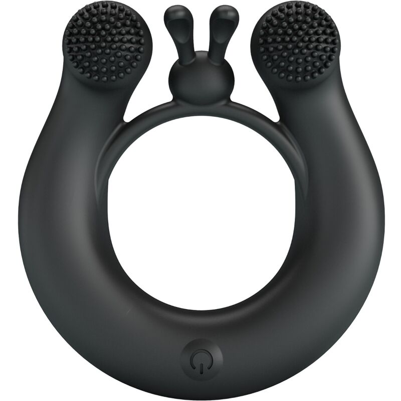 Cockring Vibrant Dahlia Stimulateur Clitoris 12 Vibrations Rechargeable - Pretty Love
