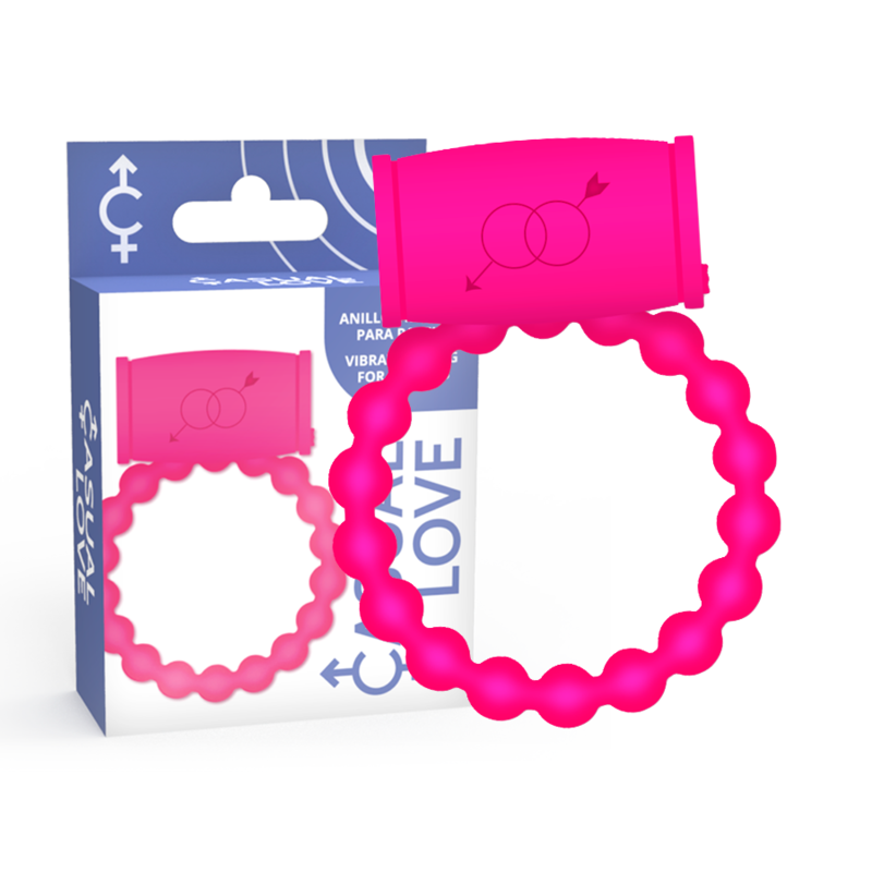 Cockring Vibrant Ring 25 Silicone Flexible Stimulateur Clitoridien - Casual Love
