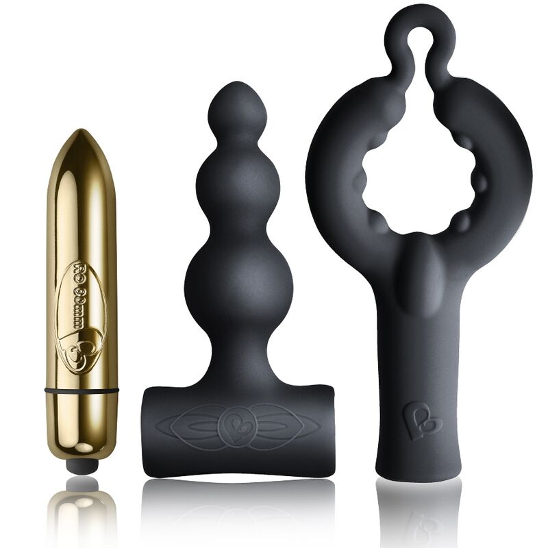 Coffret Plaisir Couple Silhouette Be Mine 3 Stimulateurs Vibrants - Rocks-Off