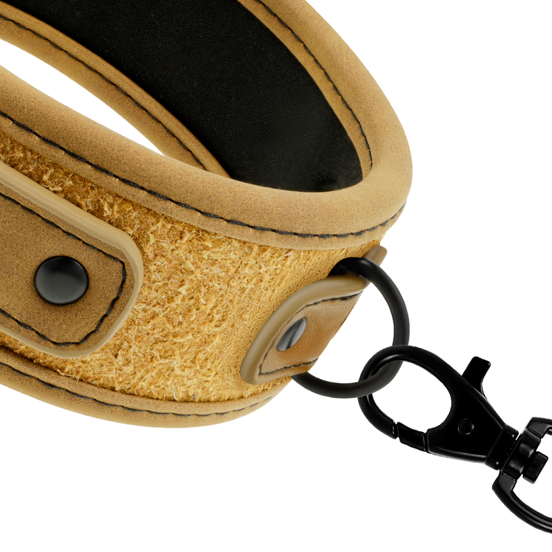 Collier BDSM avec Menottes Origin Chaîne Doublée Néoprène - Fetish Submissive