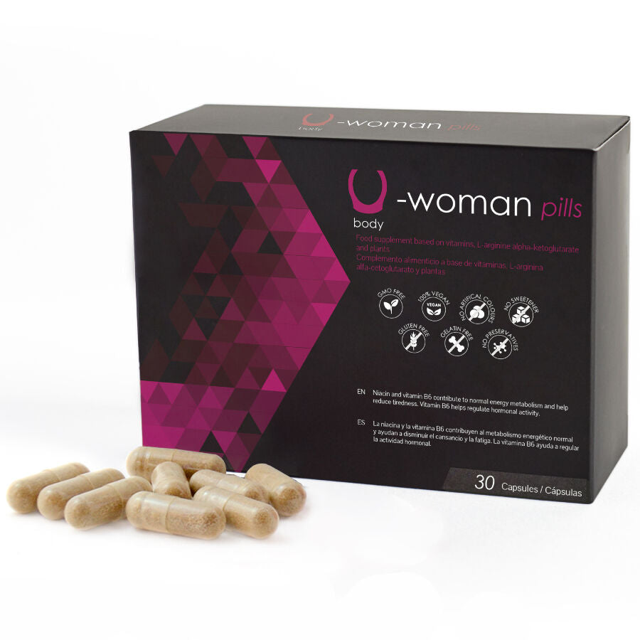 Complément Alimentaire Libido Féminine U-Woman 30 Capsules - 500Cosmetics