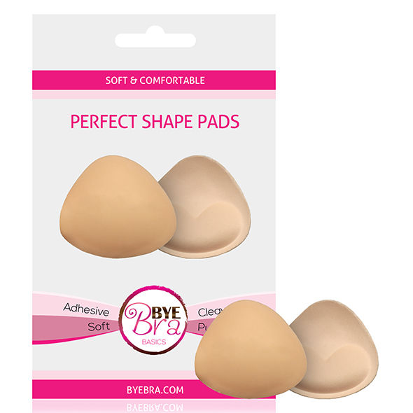 Coussinets Push-Up Adhésifs Perfect Shape Effet Décolleté Beige - Bye Bra