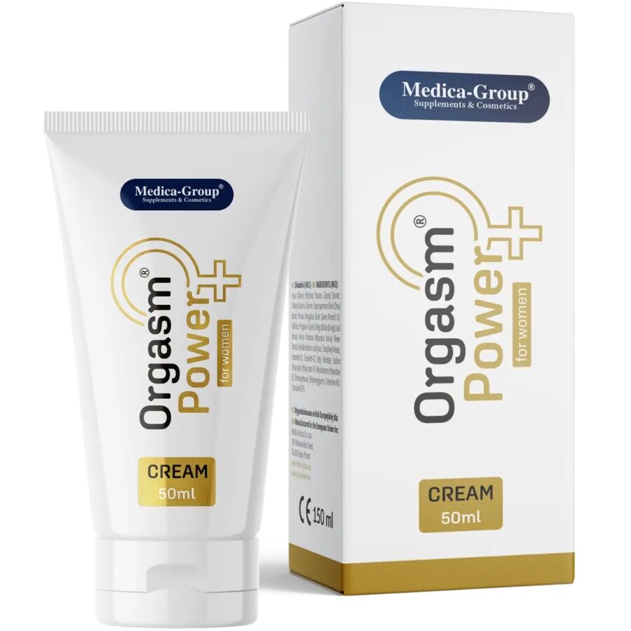 Crème Stimulante Intime Orgasm Power for Women Ginkgo & Caféine 50 ml - Medica Group