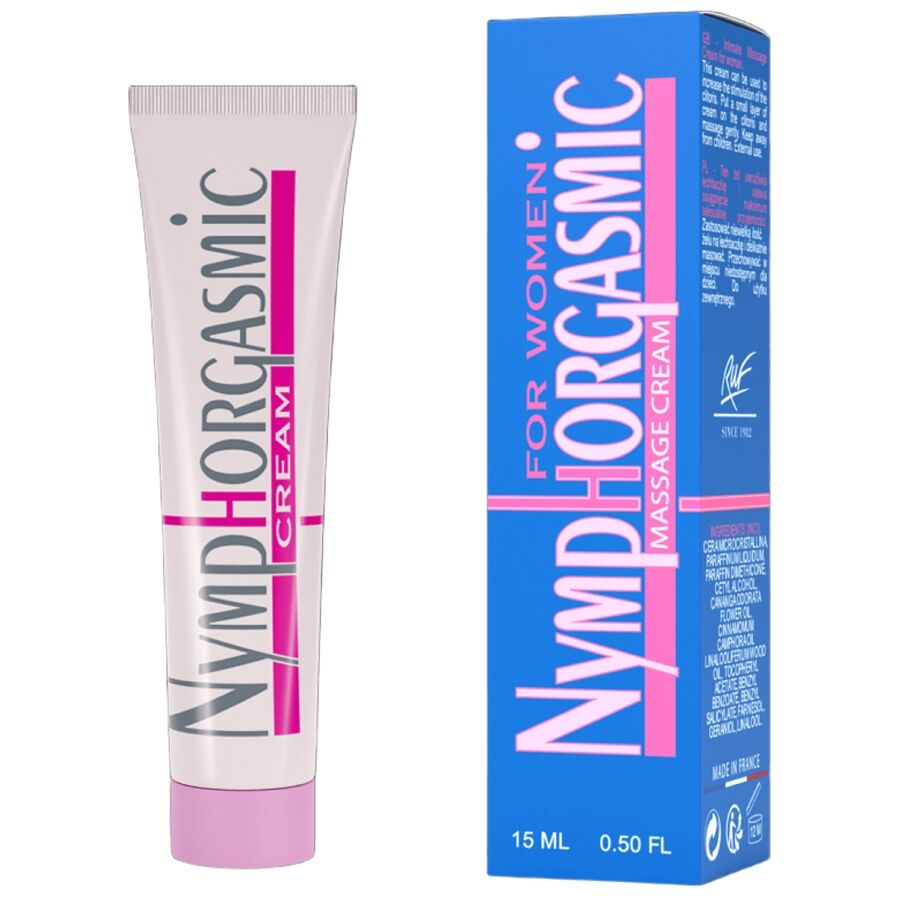 Crème Stimulante Orgasmique Nymphorgasmic Sensibilité Clitoridienne 15ml - Ruf