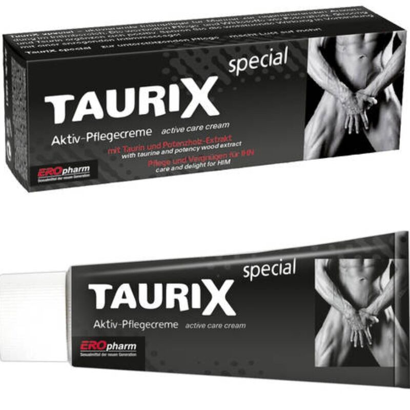 Crème Stimulante Virilité Taurix Spécial Taurine 40 ml - Joydivision
