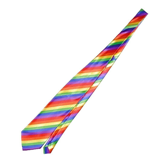 Cravate Drapeau LGBT Arc-en-Ciel Accessoire Festif Pride - Pride