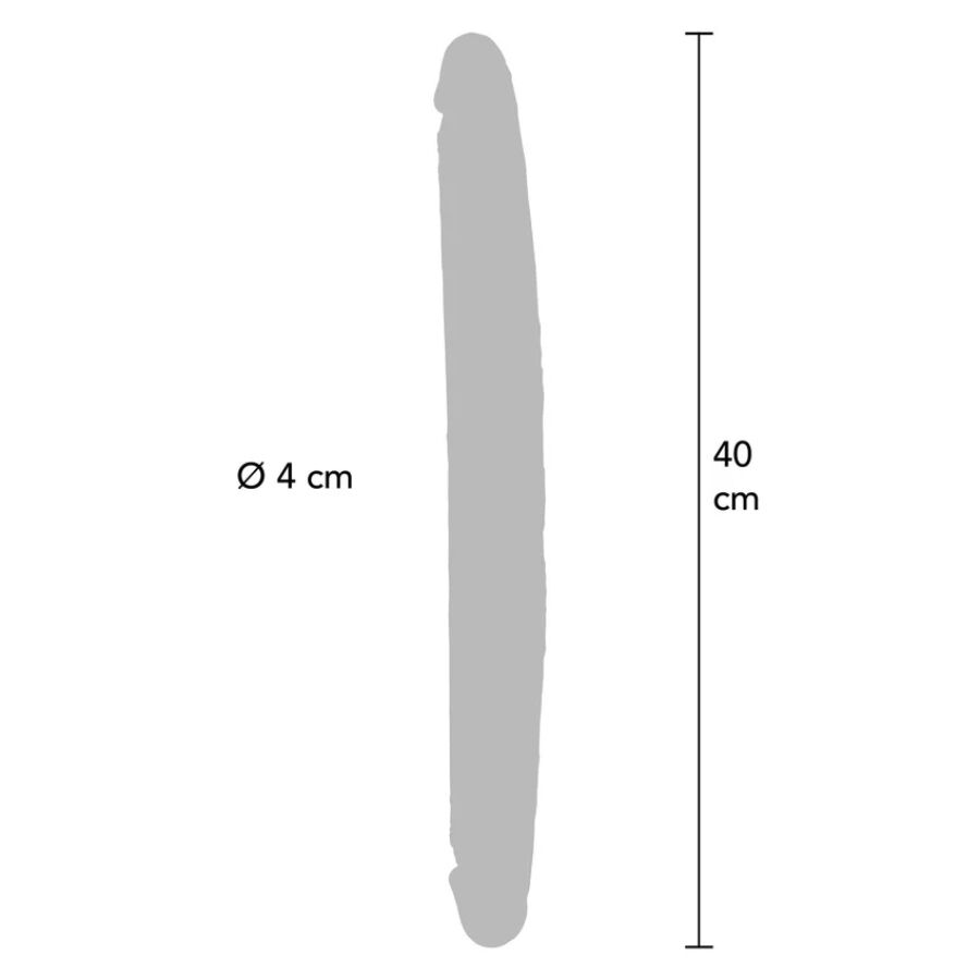 Get Real double gode — silicone