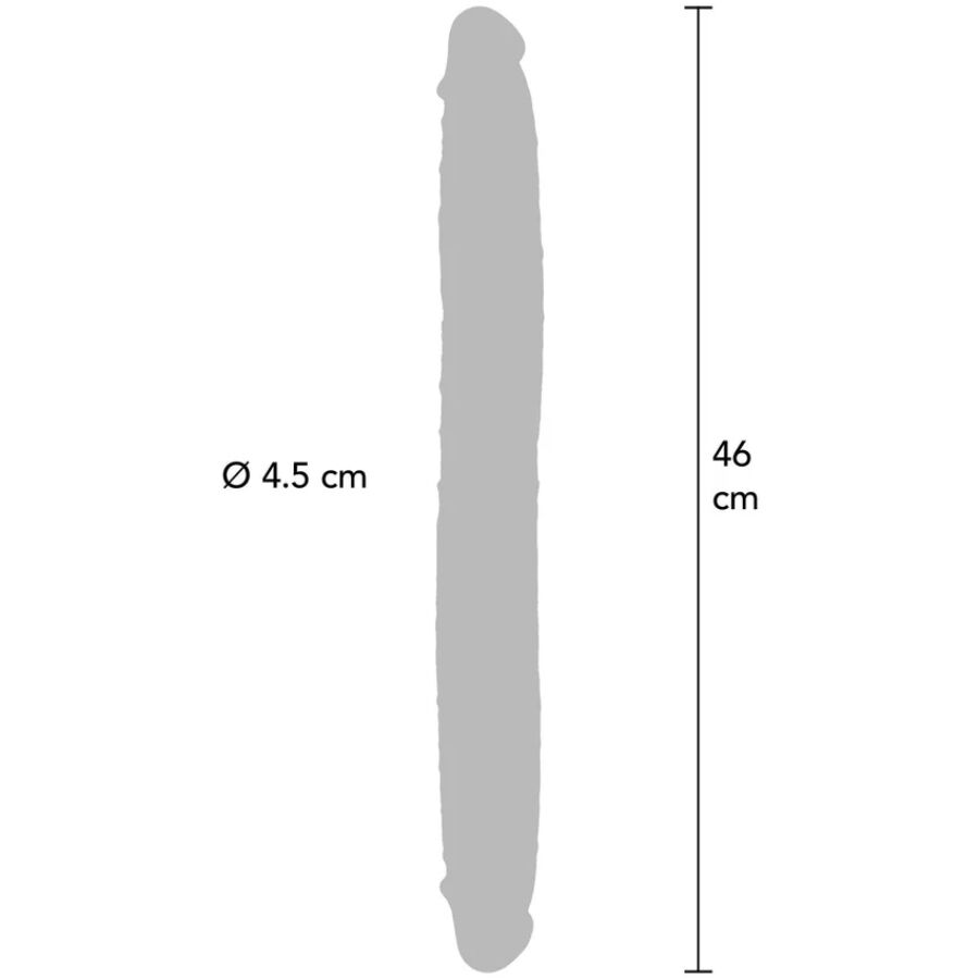 Silicone — double gode Get Real