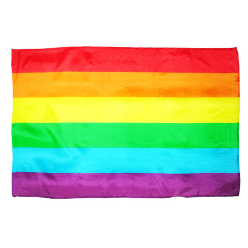 Drapeau LGBT Arc-en-Ciel Format Tissu Léger - Pride