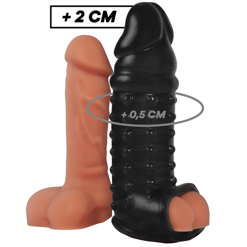 Gaine à Pénis Extensible V11 Confortable 2 Coloris Réutilisable - VirilXL