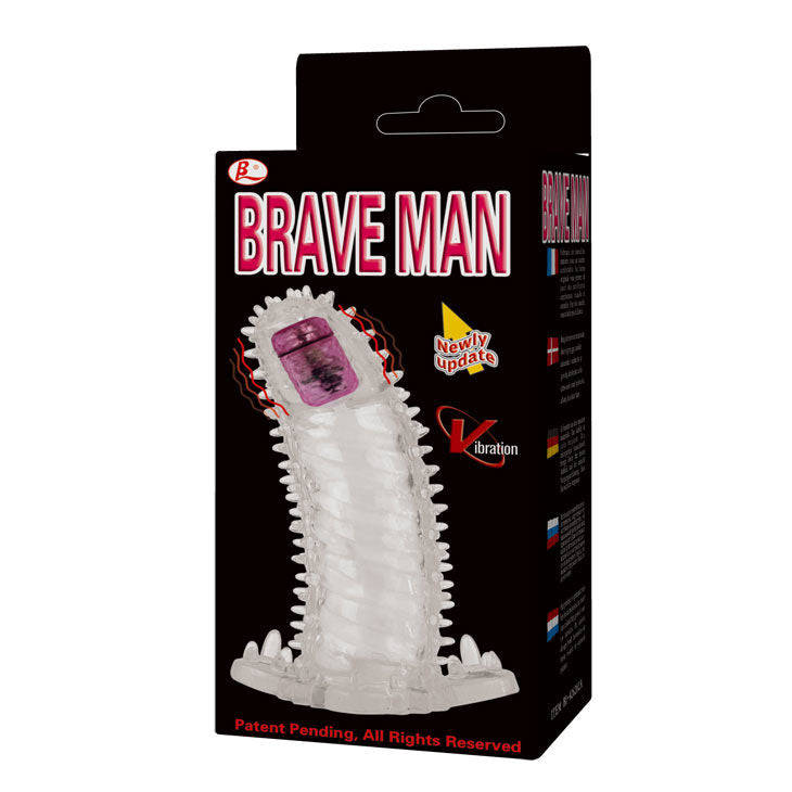 Gaine à Pénis Vibrante Capteur de Mouvement Brave II Man - Baile