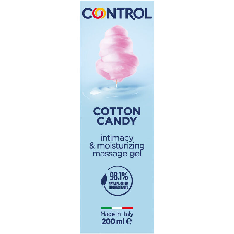 Gel de Massage 3 en 1 Barbe à Papa Cotton Candy 200 ml - Control