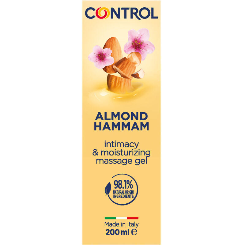 Gel de Massage Hammam 3 en 1 Lait d'Amande 200 ml - Control
