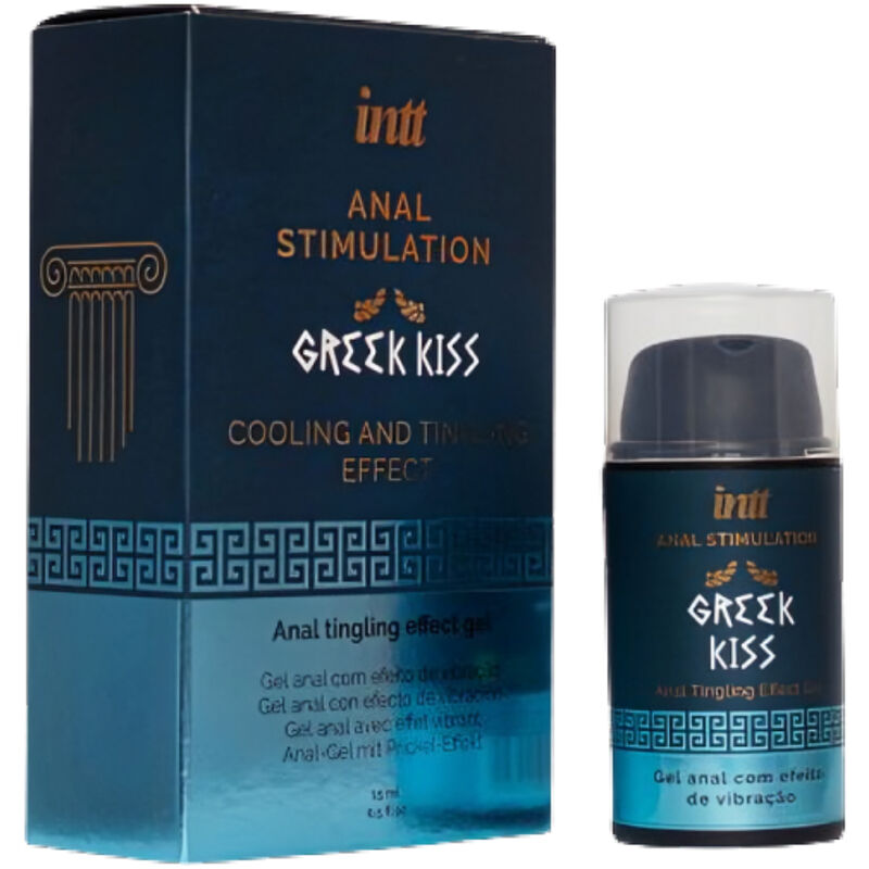 Gel Stimulant Anal Greek Kiss Effet Vibrant et Frais Menthe 15 ml - Intt