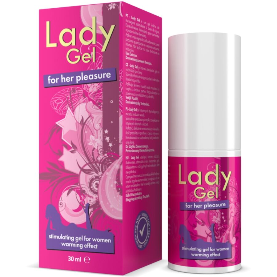 Gel Stimulant Clitoridien Lady Gel Effet Chaleur Ella 30 ml - Intimateline