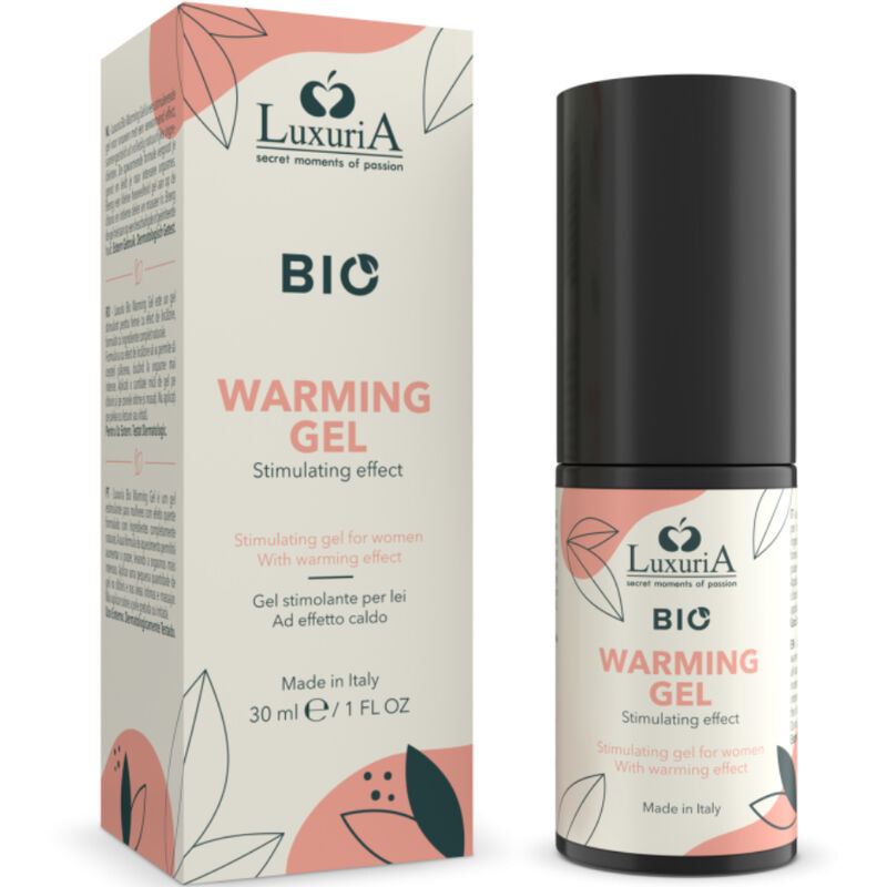 Gel Stimulant Effet Chaleur pour Elle Luxuria Bio 30 ml - Intimateline