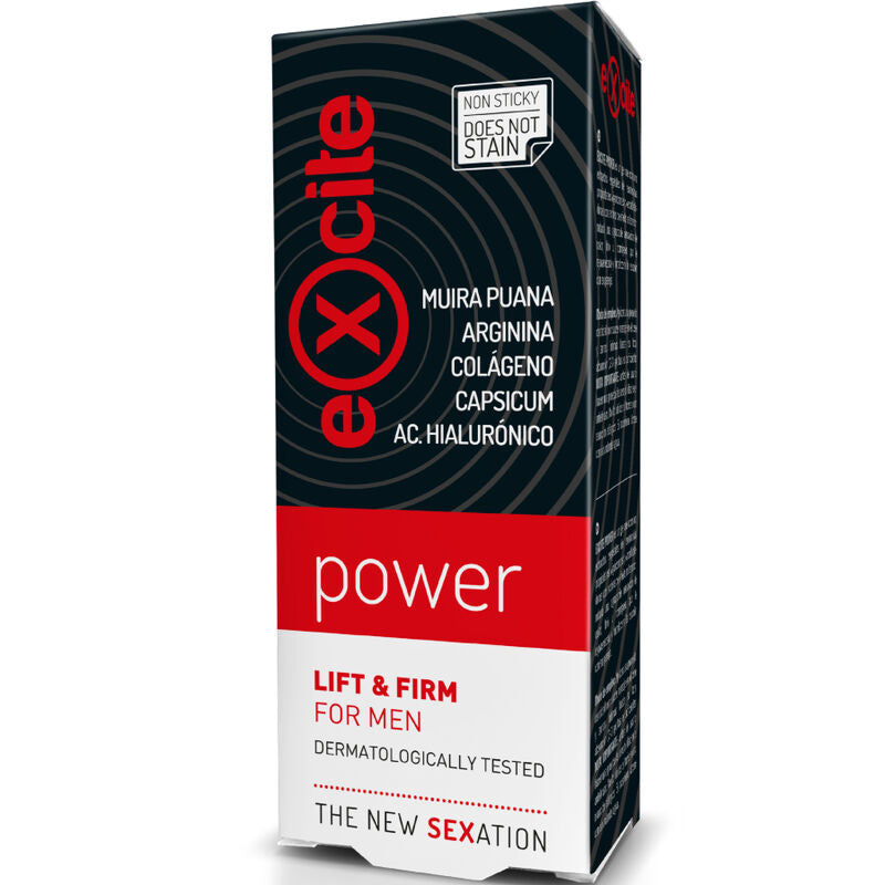 Gel Stimulant Érection Power Gel Effet Chaud-Froid 20 ml - Excite