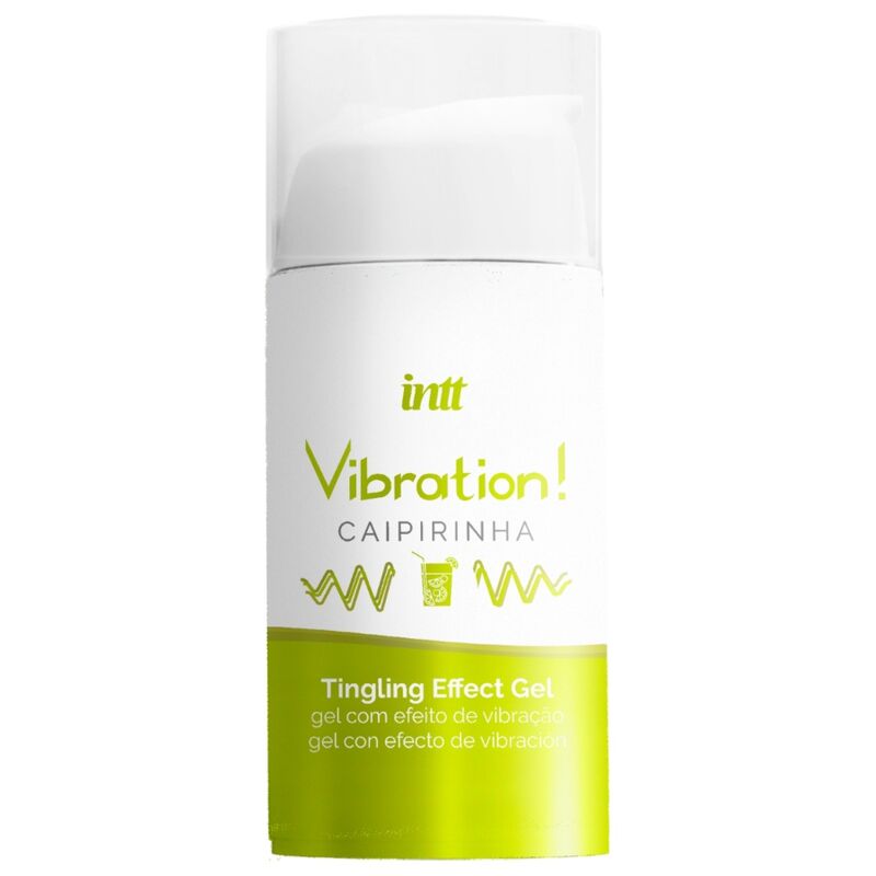 Gel Vibrant Liquide Kissable 12 Saveurs Effet Chaleur Pulsation - Intt