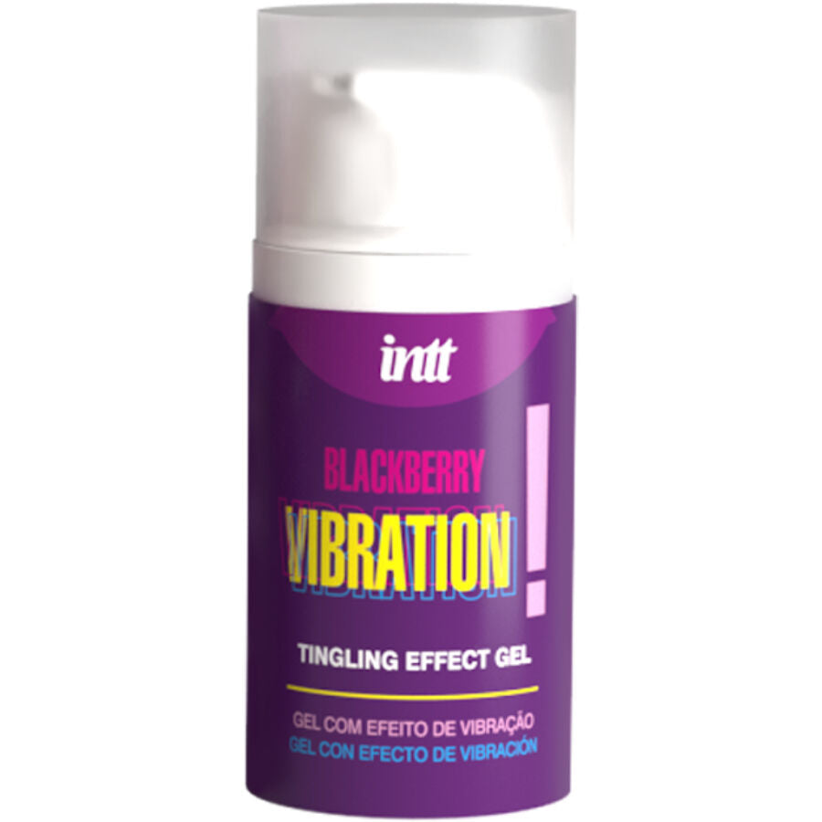 Gel Vibrant Liquide Kissable 12 Saveurs Effet Chaleur Pulsation - Intt