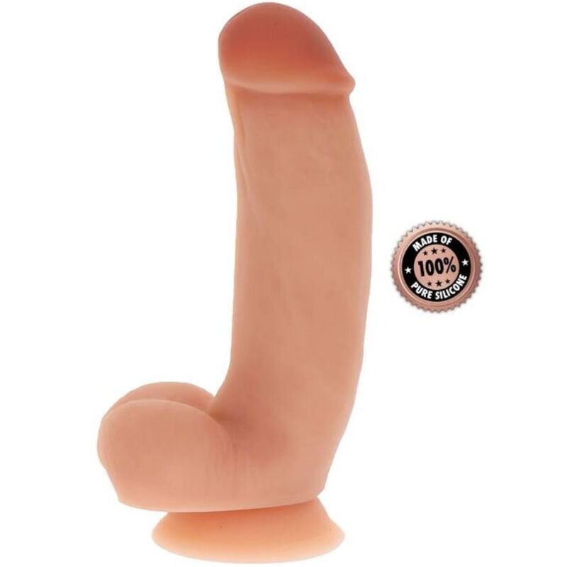 Gode ventouse Get Real — silicone