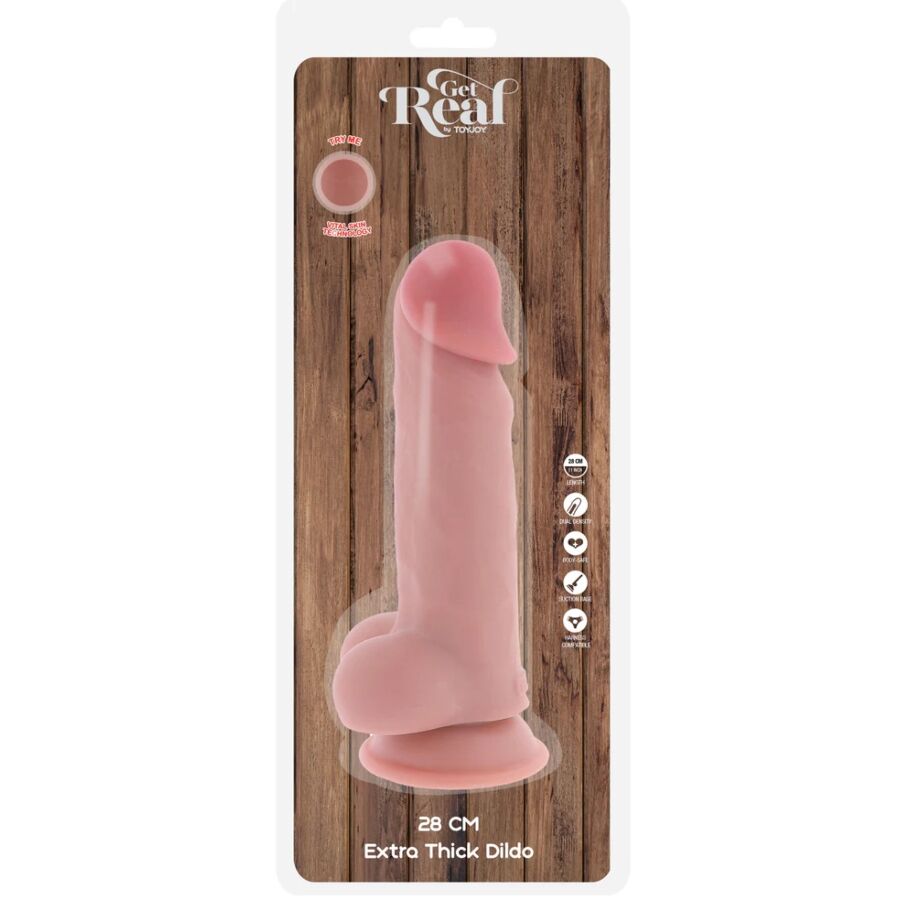Get Real gode réaliste — luxe extra épais