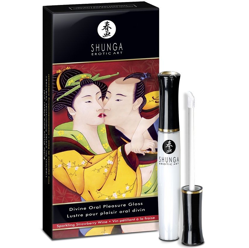 Gloss à Lèvres Divine Comestible Effet Stimulant 10 ml - Shunga