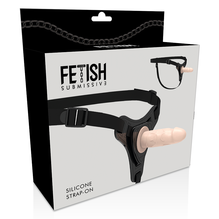 Gode Ceinture Réaliste - Ceinture Élastique Ajustable - Fetish Submissive