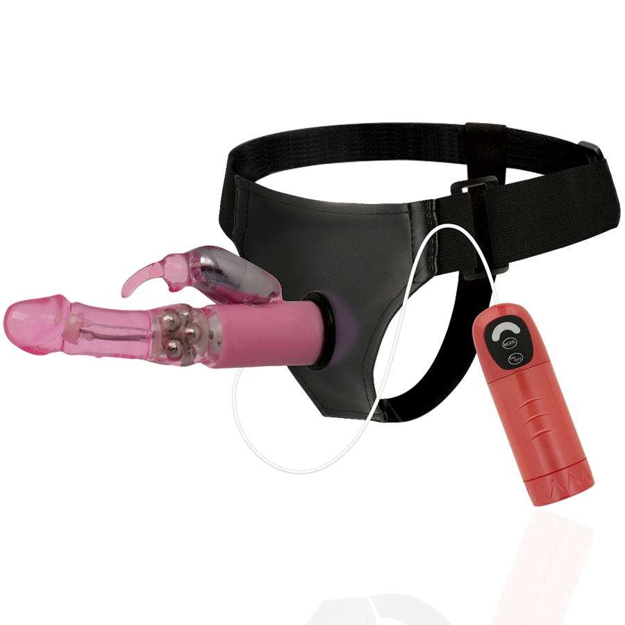 Gode Ceinture Vibrant Rotatif Daniel Réaliste 18 cm Click Harness - Harness Attraction