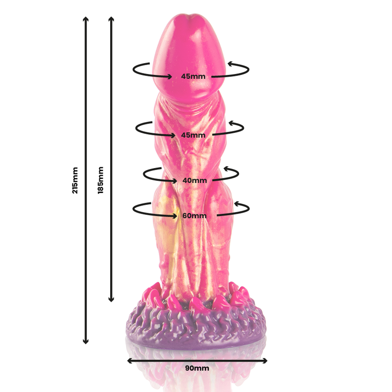 Gode Dragon Cerberus Fantasy Silicone Compatible Harnais - Epic Cybersilicock